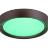 Rabalux 2987 Mokka LED Stropní svítidlo s ovladačem | RGB | Variabilní | Stmívatelné | 24W | Bílá | Hnědá