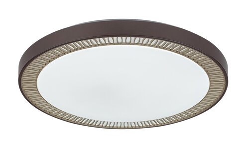 Rabalux 3000 Matea LED Stropní svítidlo s ovladačem | Variabilní | Stmívatelné | 40W | Bílá | Hnědá
