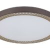 Rabalux 3000 Matea LED Stropní svítidlo s ovladačem | Variabilní | Stmívatelné | 40W | Bílá | Hnědá