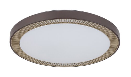 Rabalux 3000 Matea LED Stropní svítidlo s ovladačem | Variabilní | Stmívatelné | 40W | Bílá | Hnědá