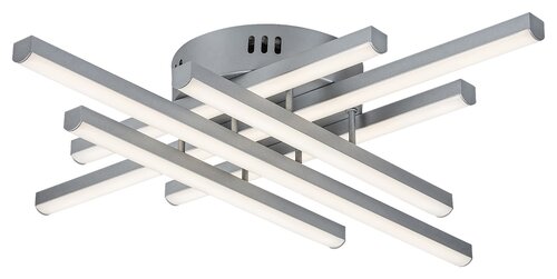 Rabalux 3014 Nayara LED Moderní stropní svítidlo | Přírodní bílá | 40W | Bílá | Kov | Stříbrná