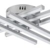 Rabalux 3014 Nayara LED Moderní stropní svítidlo | Přírodní bílá | 40W | Bílá | Kov | Stříbrná