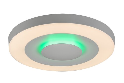 Rabalux 3015 Calvin LED Stropní svítidlo s ovladačem | RGB | Variabilní | Stmívatelné | 40W | Bílá