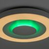 Rabalux 3015 Calvin LED Stropní svítidlo s ovladačem | RGB | Variabilní | Stmívatelné | 40W | Bílá