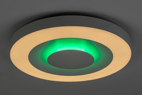 Rabalux 3015 Calvin LED Stropní svítidlo s ovladačem | RGB | Variabilní | Stmívatelné | 40W | Bílá