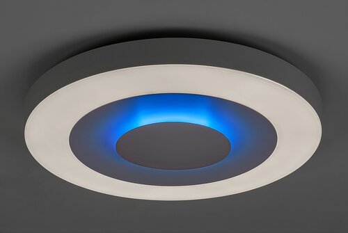 Rabalux 3015 Calvin LED Stropní svítidlo s ovladačem | RGB | Variabilní | Stmívatelné | 40W | Bílá