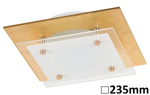 Rabalux 3032 June LED Moderní stropní svítidlo | Teplá bílá | 12W | Barevný kov | Zlatá