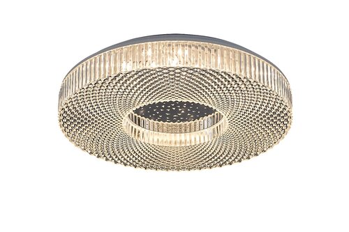 Rabalux 3064 Ziva LED Stropní svítidlo s ovladačem | Variabilní | Stmívatelné | 36W | Chrom | Kov