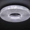 Rabalux 3064 Ziva LED Stropní svítidlo s ovladačem | Variabilní | Stmívatelné | 36W | Chrom | Kov