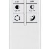 Rabalux 3064 Ziva LED Stropní svítidlo s ovladačem | Variabilní | Stmívatelné | 36W | Chrom | Kov