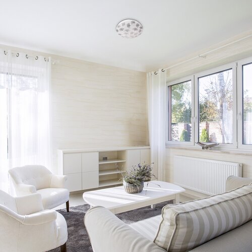 Rabalux 3075 Benita LED Moderní stropní svítidlo | Teplá bílá | 18W | Bílá