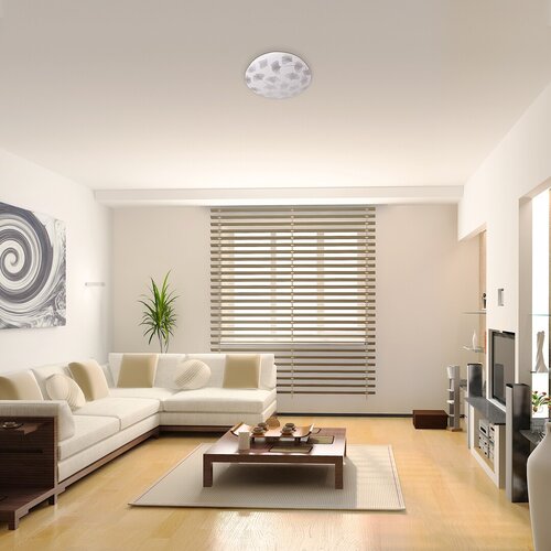 Rabalux 3076 Benita LED Moderní stropní svítidlo | Teplá bílá | 24W | Bílá