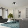 Rabalux 3082 Ceilo LED Stropní svítidlo s ovladačem | Variabilní | Stmívatelné | 38W | Bílá | Černá