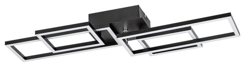 Rabalux 3084 Quince LED Moderní stropní svítidlo | Přírodní bílá | 40W | Bílá | Černá