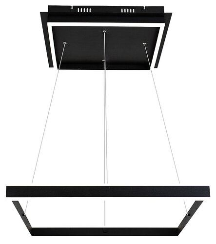 Rabalux 3085 Quadro LED Moderní stropní svítidlo | Přírodní bílá | 60W | Bílá | Černá