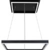 Rabalux 3085 Quadro LED Moderní stropní svítidlo | Přírodní bílá | 60W | Bílá | Černá
