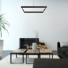 Rabalux 3085 Quadro LED Moderní stropní svítidlo | Přírodní bílá | 60W | Bílá | Černá