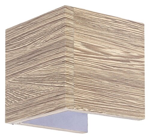 Rabalux 3090 Cinnamon LED Dřevěné nástěnní svítidlo | Teplá bílá | 7W | Bílá | Dřevo