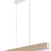 Rabalux 3091 Cinnamon LED Dřevěný lustr | Teplá bílá | 34W | Bílá | Dřevo
