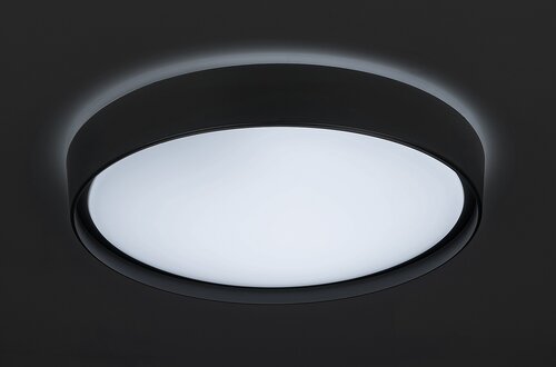 Rabalux 3146 Achilles LED Stropní svítidlo s ovladačem | RGB | Variabilní | Stmívatelné | 40W | Černá