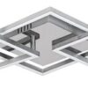 Rabalux 3200 Sigurd LED Moderní stropní svítidlo | Teplá bílá | 43W | Bílá | Chrom | Kov