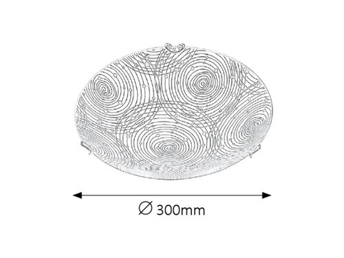 Rabalux 3235 Andra LED Moderní stropní svítidlo | Přírodní bílá | 12W | Bílá | 3