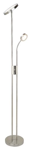 Rabalux 3239 Ophus LED Stmívatelná stojací lampa | Teplá bílá | Stmívatelné | 23W | Chrom | Kov