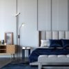 Rabalux 3240 Ophus LED Stmívatelná stojací lampa | Teplá bílá | Stmívatelné | 23W | Černá