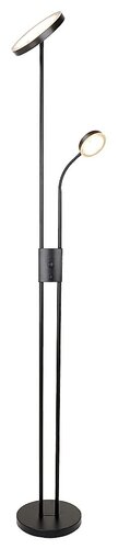 Rabalux 3240 Ophus LED Stmívatelná stojací lampa | Teplá bílá | Stmívatelné | 23W | Černá