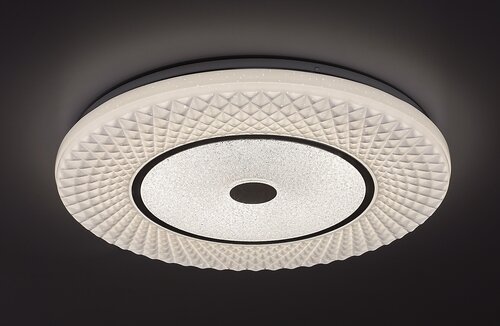 Rabalux 3254 Tornado LED Stropní svítidlo s ovladačem | Variabilní | Stmívatelné | 7,2W | Bílá | Chrom | Kov