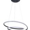 Rabalux 3257 Meridia LED Moderní stropní svítidlo | Teplá bílá | 40W | Bílá | Černá