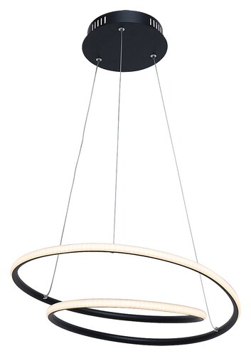 Rabalux 3257 Meridia LED Moderní stropní svítidlo | Teplá bílá | 40W | Bílá | Černá