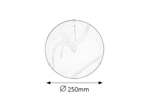 Rabalux 3258 Soley LED LED stropní svítidlo | Teplá bílá | 12W | Bílá