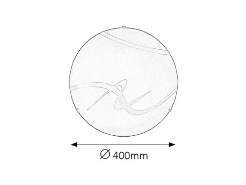Rabalux 3259 Soley LED LED stropní svítidlo | Teplá bílá | 18W | Bílá