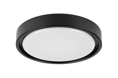 Rabalux 3283 Foster LED Stropní svítidlo s pohybovým čidlem | RGB | Variabilní | Stmívatelné | 28W | Bílá | Černá