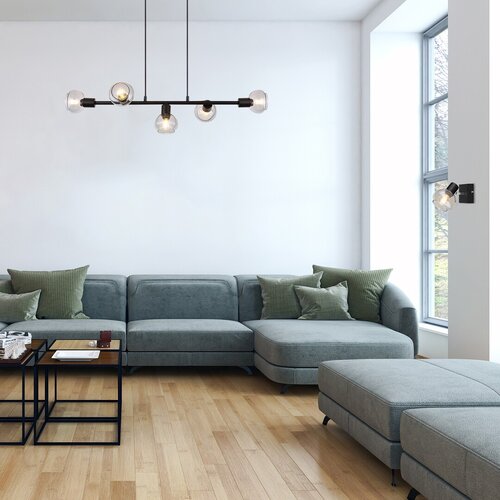 Rabalux 3297 Sullivan Moderní stropní svítidlo | E14 | Černá