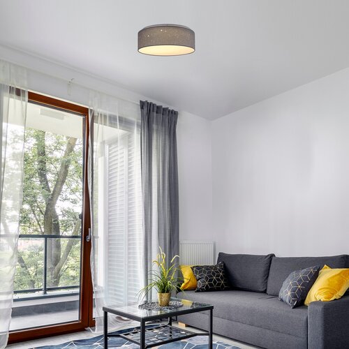 Rabalux 3307 Otilia LED Moderní stropní svítidlo | Teplá bílá | 22W | Bílá | Šedá