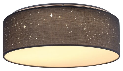 Rabalux 3307 Otilia LED Moderní stropní svítidlo | Teplá bílá | 22W | Bílá | Šedá