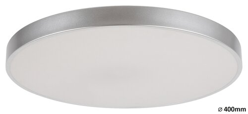 Rabalux 3315 Tesia LED Moderní stropní svítidlo | Přírodní bílá | 36W | Bílá | Kov | Stříbrná