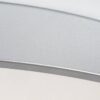 Rabalux 3317 Tesia LED Stropní svítidlo s ovladačem | Variabilní | Stmívatelné | 60W | Bílá | Kov | Stříbrná