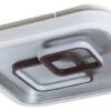 Rabalux 3318 Portia LED Moderní stropní svítidlo | Přírodní bílá | 50W | Bílá | Kov | Stříbrná