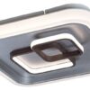 Rabalux 3318 Portia LED Moderní stropní svítidlo | Přírodní bílá | 50W | Bílá | Kov | Stříbrná