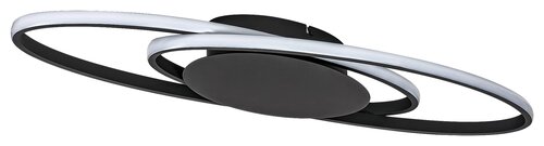 Rabalux 3331 Vesta LED Moderní stropní svítidlo | Teplá bílá | 50W | Bílá | Černá