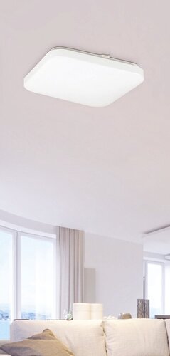 Rabalux 3340 Rob LED Moderní stropní svítidlo | Teplá bílá | 20W | Bílá