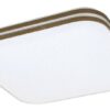 Rabalux 3346 Oscar LED Moderní stropní svítidlo | Teplá bílá | 18W | Bílá