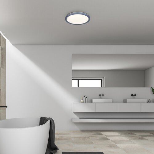 Rabalux 3358 Lambert LED Koupelnové stropní svítidlo | Přírodní bílá | 1,5W | Bílá | Kov | Stříbrná