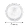 Rabalux 3392 Tracy LED LED Moderní stropní svítidlo | Teplá bílá | 18W | Bílá | 9