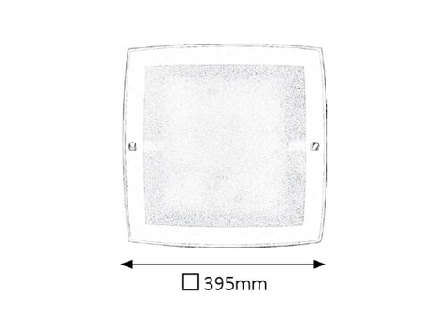 Rabalux 3393 Charles LED LED Moderní stropní svítidlo | Přírodní bílá | 18W | Bílá