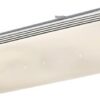 Rabalux 3410 Oscar LED Moderní stropní svítidlo | Přírodní bílá | 36W | Bílá | Chrom | Kov