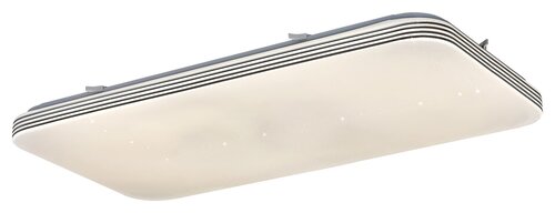 Rabalux 3410 Oscar LED Moderní stropní svítidlo | Přírodní bílá | 36W | Bílá | Chrom | Kov